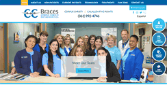 Desktop Screenshot of ccbraces.com